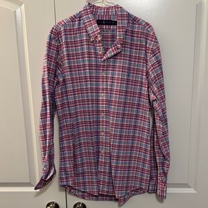 Polo Ralph Lauren Pink and Blue Plaid Shirt